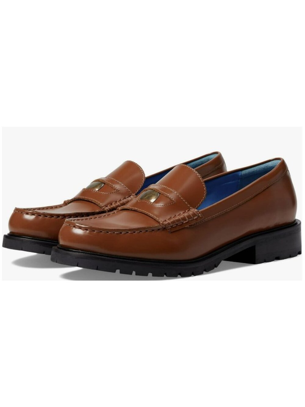 Free People Liv Loafer Brown Penny Loafer NEW Size 37.5 US 7